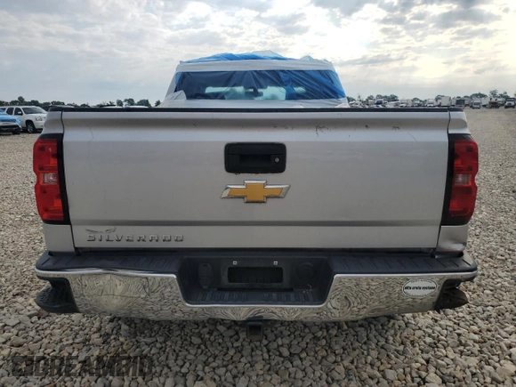 2015 Chevrolet Silverado 1500 LS with VIN 1GCRCPEH1FZ335827, listed as a Copart auction lot 50414585 with 214,079 mi miles and Salvage Title. Bid and sale history available at DreamBid. Image 6.