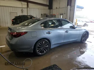 2019 Infiniti Q50 Luxe с VIN JN1EV7AR5KM553643, выставлен на аукционе Copart как лот 56404945 с пробегом 28 815 миль миль и Списание • Salvage title. История ставок и продаж доступна на DreamBid. Изображение 3.