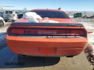 2010 Dodge Challenger SRT-8 with VIN 2B3CJ7DW9AH200908, listed as a Copart auction lot 87936325 with Not provided miles and Salvage title. Bid and sale history available at DreamBid. Image 6.