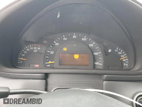 2001 Mercedes-Benz C 320 with VIN WDBRF64J01F124150, listed as a Copart auction lot 50624475 with Not Provided miles and Clean Title. Bid and sale history available at DreamBid. Image 9.