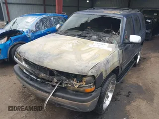 2002 Chevrolet Tahoe LT z VIN 1GNEC13Z82R238343, wystawiony jako IAAI lot #41796657 z przebiegiem Nie podano mil oraz . Historia ofert i sprzedaży dostępna na DreamBid. Obrazek 6.