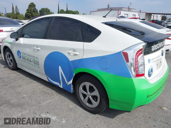 2015 Toyota Prius Four z VIN JTDKN3DU1F0445414, wystawiony jako IAAI lot #42342369 z przebiegiem 233 998 mil mil oraz . Historia ofert i sprzedaży dostępna na DreamBid. Obrazek 3.