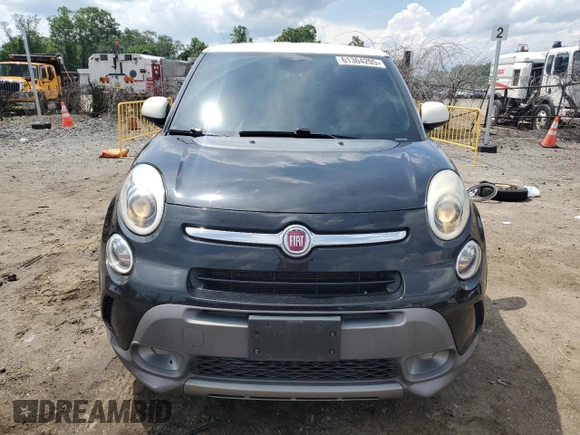 2016 FIAT 500L Trekking z VIN ZFBCFADH0GZ037544, wystawiony jako Copart lot #61364205 z przebiegiem 85 729 mil mil oraz Szkoda całkowita • Salvage title. Historia ofert i sprzedaży dostępna na DreamBid. Obrazek 5.