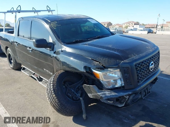 2018 Nissan Titan SV with VIN 1N6AA1EK8JN502029, listed as a IAAI auction lot 41308013 with Not Provided miles. Bid and sale history available at carsss.com. Image 1.