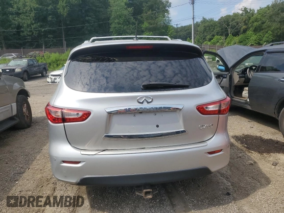 2014 Infiniti QX60 z VIN 5N1AL0MM2EC535793, wystawiony jako Copart lot #66275245 z przebiegiem 141 225 mil mil oraz Szkoda całkowita • Salvage title. Historia ofert i sprzedaży dostępna na DreamBid. Obrazek 6.