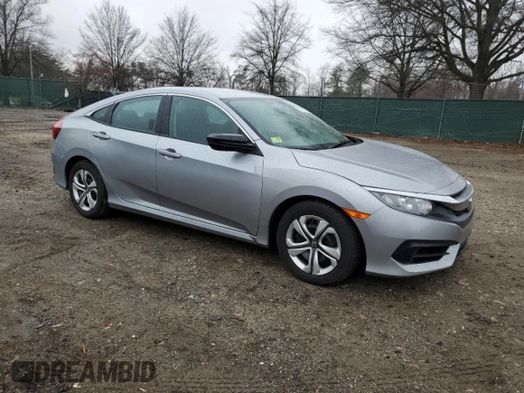 2016 Honda Civic Sedan LX with VIN 2HGFC2F53GH576902, listed as a Copart auction lot 49799215 with 65,416 mi miles and Salvage Title. Bid and sale history available at carsss.com. Image 4.