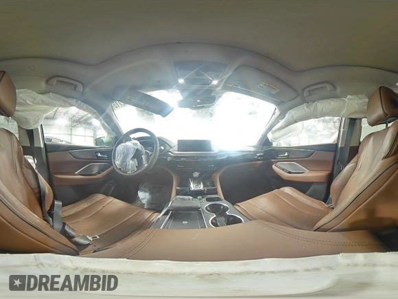 2024 Acura MDX Advance with VIN 5J8YE1H83RL036136, listed as a Copart auction lot 57232115 with Not provided miles and Non repairable. Bid and sale history available at DreamBid. Image 16.