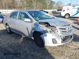 2012 Toyota Corolla L with VIN 2T1BU4EEXCC862368, listed as a IAAI auction lot 41829011 with 195,056 mi miles. Bid and sale history available at carsss.com. Image 1.