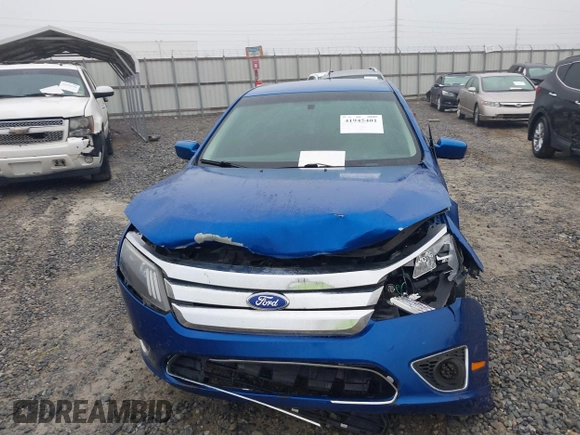 2012 Ford Fusion SE with VIN 3FAHP0HA4CR403923, listed as a IAAI auction lot 41945401 with 189,190 mi miles. Bid and sale history available at carsss.com. Image 12.