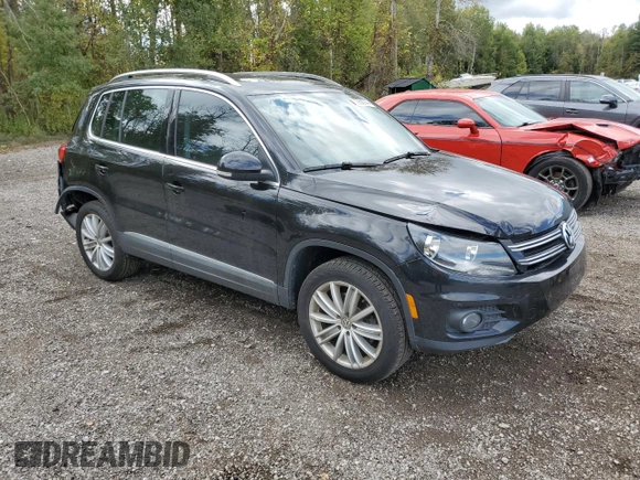 2017 Volkswagen Tiguan with VIN WVGMV7AX2HK031639, listed as a Copart auction lot 72950744 with 109,445 mi miles and Salvage title. Bid and sale history available at DreamBid. Image 4.