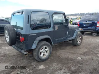 1993 Jeep Wrangler "S" with VIN 1J4FY19PXPP225417, listed as a IAAI auction lot 41820689 with 43,576 mi miles. Bid and sale history available at carsss.com. Image 4.