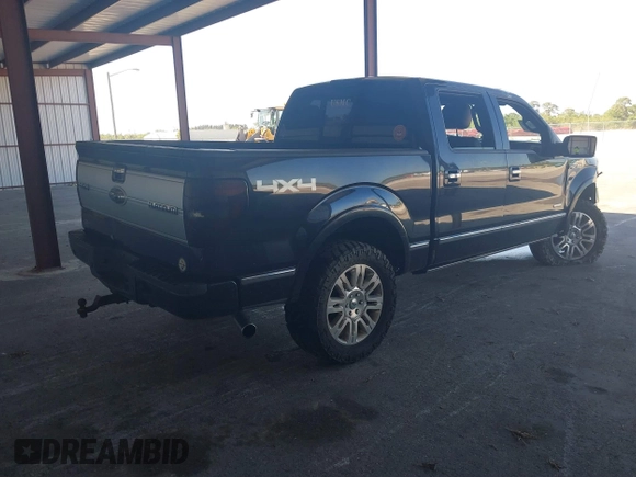 2014 Ford F-150 XL with VIN 1FTFW1ET7EFB56851, listed as a IAAI auction lot 41893211 with 180,387 mi miles. Bid and sale history available at carsss.com. Image 4.