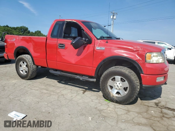 2004 Ford F-150 XL with VIN 1FTRF14524NA68388, listed as a Copart auction lot 60894184 with 186,766 mi miles and Clean Title. Bid and sale history available at DreamBid. Image 4.