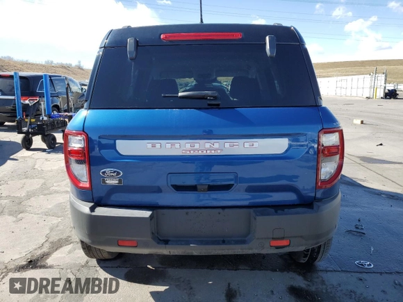 2024 Ford Bronco with VIN 3FMCR9K65RRF36699, listed as a Copart auction lot 48768955 with 10,050 mi miles and Salvage title. Bid and sale history available at DreamBid. Image 6.