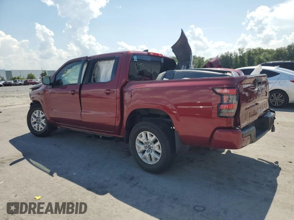 2023 Nissan Frontier SV with VIN 1N6ED1EJ7PN612739, listed as a Copart auction lot 58565265 with Not provided miles and Non repairable. Bid and sale history available at DreamBid. Image 2.