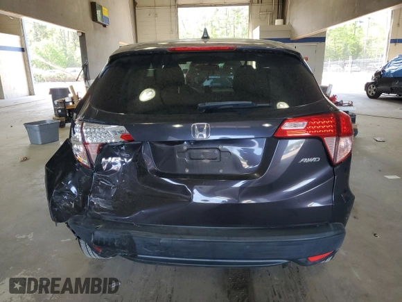 2016 Honda HR-V EX with VIN 3CZRU6H50GM743774, listed as a Copart auction lot 54089855 with 97,772 mi miles and Salvage Title. Bid and sale history available at DreamBid. Image 6.