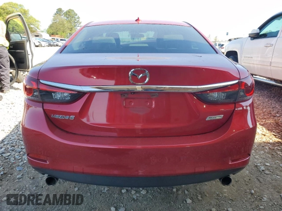 2015 Mazda 6 i Touring with VIN JM1GJ1V55F1210148, listed as a Copart auction lot 52235465 with 64,908 mi miles and Salvage Title. Bid and sale history available at carsss.com. Image 6.