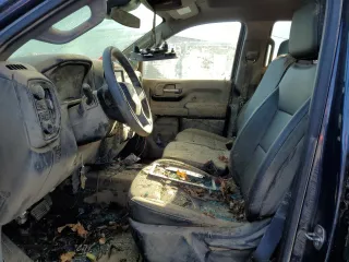 2022 Chevrolet Silverado 1500 Work Truck with VIN 1GCRDAEK5NZ641885, listed as a Copart auction lot 74668384 with Not Provided miles and Salvage Title. Bid and sale history available at DreamBid. Image 7.