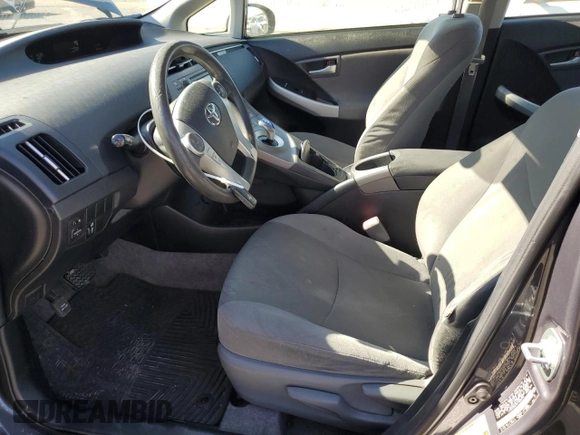2012 Toyota Prius One with VIN JTDKN3DU4C1502095, listed as a Copart auction lot 66221805 with 124,023 mi miles and Salvage title. Bid and sale history available at DreamBid. Image 7.