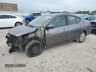 2016 Nissan Versa S with VIN 3N1CN7AP7GL851795, listed as a Copart auction lot 60544815 with 78,812 mi miles and Salvage title. Bid and sale history available at DreamBid. Image 1.