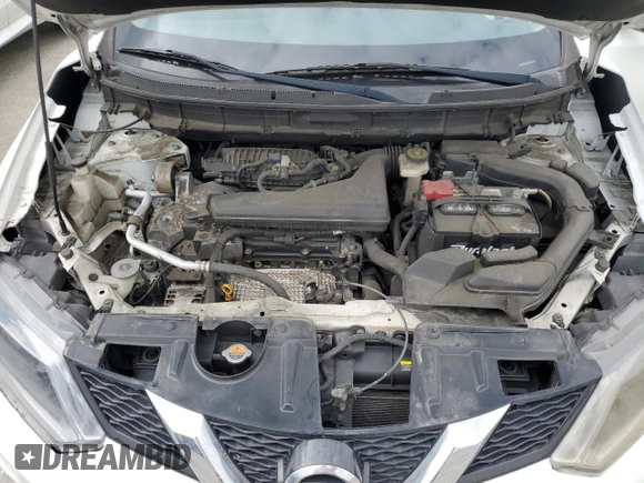 2016 Nissan Rogue SV with VIN KNMAT2MT5GP695511, listed as a Copart auction lot 53560245 with 165,771 mi miles and Salvage Title. Bid and sale history available at carsss.com. Image 12.