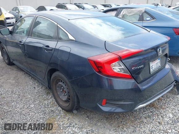 2020 Honda Civic LX z VIN 19XFC2F69LE203697, wystawiony jako IAAI lot #41608520 z przebiegiem 46 735 mil mil oraz . Historia ofert i sprzedaży dostępna na DreamBid. Obrazek 3.