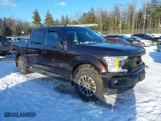 2018 Ford F-150 XL with VIN 1FTEW1EP0JFD90497, listed as a IAAI auction lot 41497618 with 80,622 mi miles. Bid and sale history available at carsss.com. Image 1.