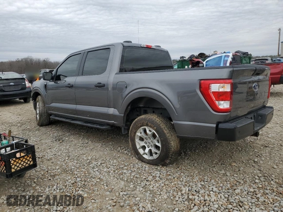 2023 Ford F-150 with VIN 1FTFW1P85PKD23050, listed as a Copart auction lot 48001595 with 42,427 mi miles and Salvage title. Bid and sale history available at DreamBid. Image 2.