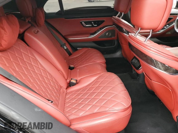 2022 Mercedes-Benz S 580 z VIN W1K6G7GB7NA098554, wystawiony jako Copart lot #53530745 z przebiegiem 41 316 mil mil oraz Szkoda całkowita • Salvage title. Historia ofert i sprzedaży dostępna na DreamBid. Obrazek 11.