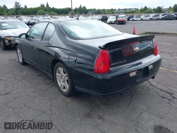 2006 Chevrolet Monte Carlo z VIN 2G1WN151869298159, wystawiony jako IAAI lot #42208296 z przebiegiem 152 615 mil mil oraz . Historia ofert i sprzedaży dostępna na DreamBid. Obrazek 3.