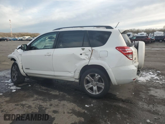 2011 Toyota RAV4 Sport with VIN 2T3RF4DV6BW087128, listed as a Copart auction lot 50977275 with 0 mi miles and Salvage Title. Bid and sale history available at carsss.com. Image 2.