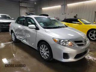 2012 Toyota Corolla L with VIN 2T1BU4EE8CC762642, listed as a Copart auction lot 46004845 with 80,633 mi miles and Salvage Title. Bid and sale history available at carsss.com. Image 4.