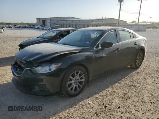 2015 Mazda 6 i Sport with VIN JM1GJ1U52F1206088, listed as a Copart auction lot 49302035 with 50,129 mi miles and Salvage Title. Bid and sale history available at carsss.com. Image 1.