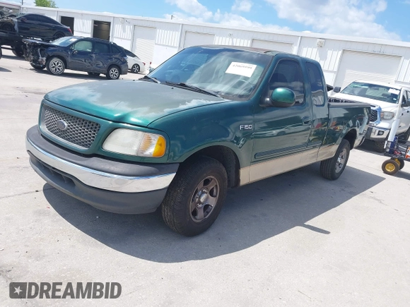 2000 Ford F-150 XL with VIN 1FTZX1729YNB93649, listed as a IAAI auction lot 42069599 with 1 mi miles. Bid and sale history available at carsss.com. Image 17.
