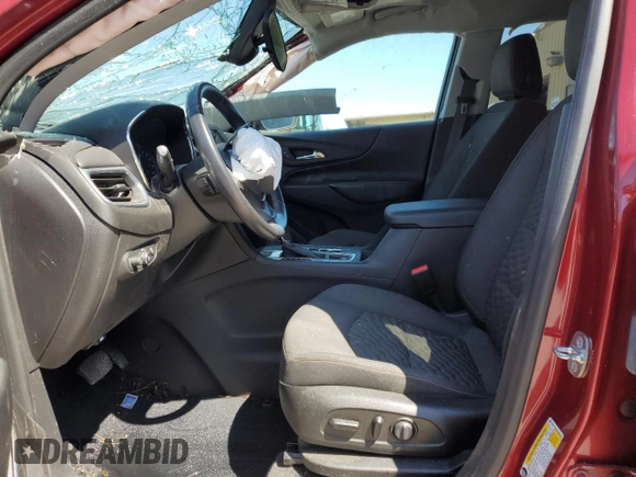 2021 Chevrolet Equinox LT with VIN 3GNAXUEV2ML320769, listed as a Copart auction lot 54799255 with Not Provided miles and Salvage Title. Bid and sale history available at DreamBid. Image 7.