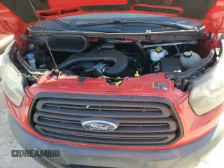 2015 Ford Transit Cargo with VIN 1FTNE2CM3FKA08995, listed as a Copart auction lot 86968174 with 237,407 mi miles and Salvage Title. Bid and sale history available at carsss.com. Image 12.