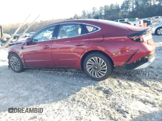 2024 Hyundai Sonata Hybrid Limited with VIN KMHL54JJ6RA099536, listed as a Copart auction lot 87044674 with 0 mi miles and Salvage Title. Bid and sale history available at carsss.com. Image 2.