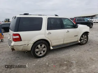 2007 Ford Expedition Limited with VIN 1FMFU19567LA78063, listed as a Copart auction lot 43695775 with 227,035 mi miles and Salvage Title. Bid and sale history available at carsss.com. Image 3.