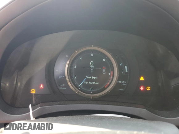2019 Lexus IS 300 z VIN JTHC81D27K5034805, wystawiony jako Copart lot #59792465 z przebiegiem 108 515 mil mil oraz Szkoda całkowita • Salvage title. Historia ofert i sprzedaży dostępna na DreamBid. Obrazek 9.