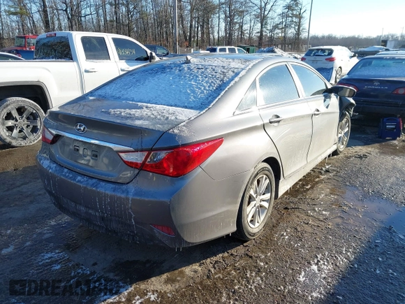 2014 Hyundai Sonata GLS with VIN 5NPEB4AC1EH893404, listed as a IAAI auction lot 41354215 with 125,952 mi miles and . Bid and sale history available at DreamBid. Image 4.