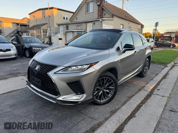 2021 Lexus RX with VIN 2T2YZMDA9MC300923, listed as a Copart auction lot 55517905 with 30,133 mi miles and Clean Title. Bid and sale history available at carsss.com. Image 2.