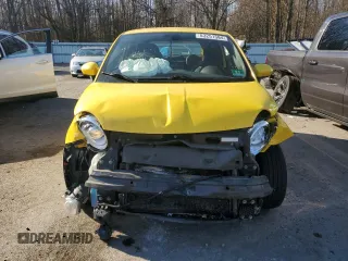 2016 FIAT 500 Sport z VIN 3C3CFFBR5GT144820, wystawiony jako Copart lot #83251584 z przebiegiem 100 009 mil mil oraz Szkoda całkowita • Salvage title. Historia ofert i sprzedaży dostępna na DreamBid. Obrazek 5.