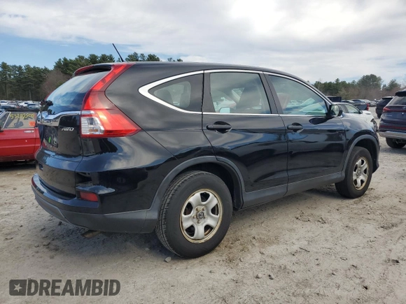 2015 Honda CR-V LX with VIN 5J6RM4H39FL083656, listed as a Copart auction lot 53204505 with 279,138 mi miles and Clean Title. Bid and sale history available at DreamBid. Image 3.