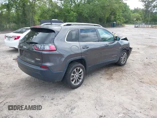 2019 Jeep Cherokee Latitude Plus with VIN 1C4PJLLBXKD305219, listed as a IAAI auction lot 42150283 with 89,000 mi miles and . Bid and sale history available at DreamBid. Image 4.