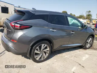 2021 Nissan Murano SL with VIN 5N1AZ2CS1MC119145, listed as a Copart auction lot 74582414 with 26,217 mi miles and Salvage Title. Bid and sale history available at DreamBid. Image 3.