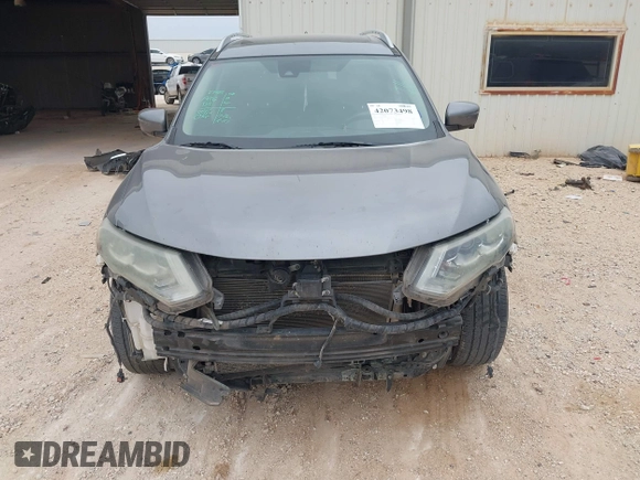 2017 Nissan Rogue SV with VIN 5N1AT2MT0HC889383, listed as a IAAI auction lot 42073498 with 319,134 mi miles and . Bid and sale history available at DreamBid. Image 13.