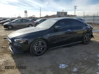 2023 Mercedes-Benz CLA 35 AMG z VIN W1K5J5BB2PN382291, wystawiony jako Copart lot #87041444 z przebiegiem 15 958 mil mil oraz Szkoda całkowita • Salvage title. Historia ofert i sprzedaży dostępna na DreamBid. Obrazek 1.