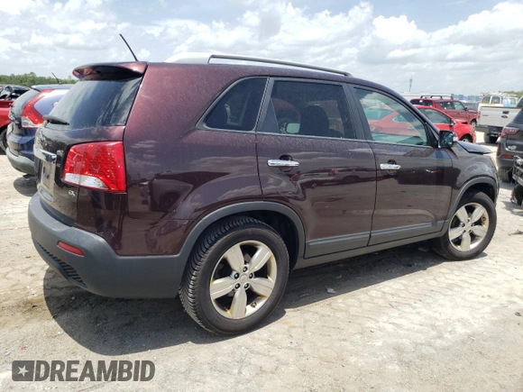 2012 Kia Sorento EX with VIN 5XYKU3A61CG206556, listed as a Copart auction lot 60078035 with Not provided miles and Salvage title. Bid and sale history available at DreamBid. Image 3.