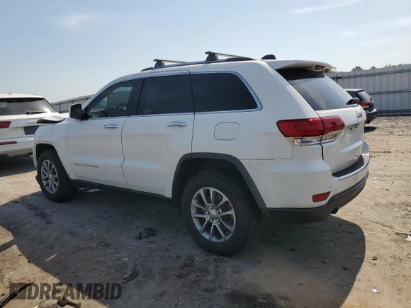 2014 Jeep Grand Cherokee Limited with VIN 1C4RJFBG8EC448154, listed as a Copart auction lot 62416385 with 175,982 mi miles and Salvage title. Bid and sale history available at DreamBid. Image 2.