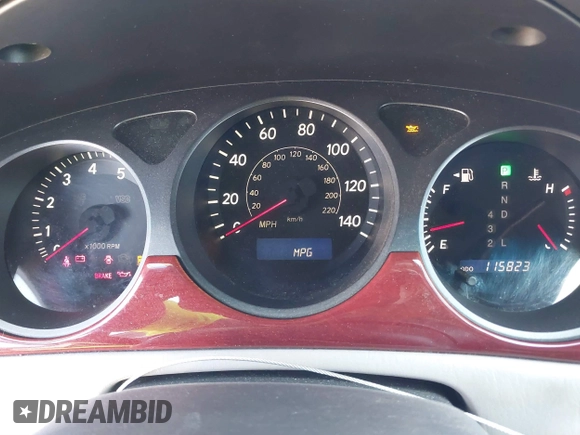 2003 Lexus ES 300 with VIN JTHBF30G330096294, listed as a IAAI auction lot 41760104 with 115,823 mi miles and . Bid and sale history available at DreamBid. Image 7.